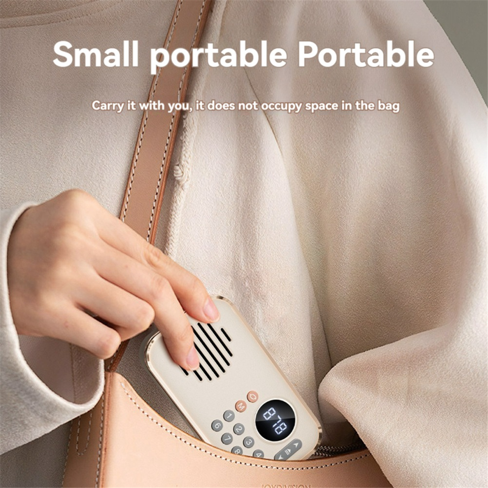 Torribaly Radio FM Portatile Bluetooth Ricaricabile