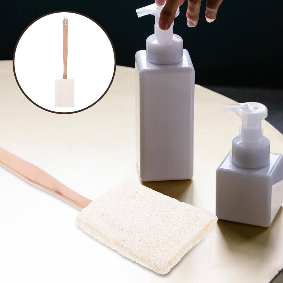 HKHBJS Long Handle Body Brush with Hanging Rope