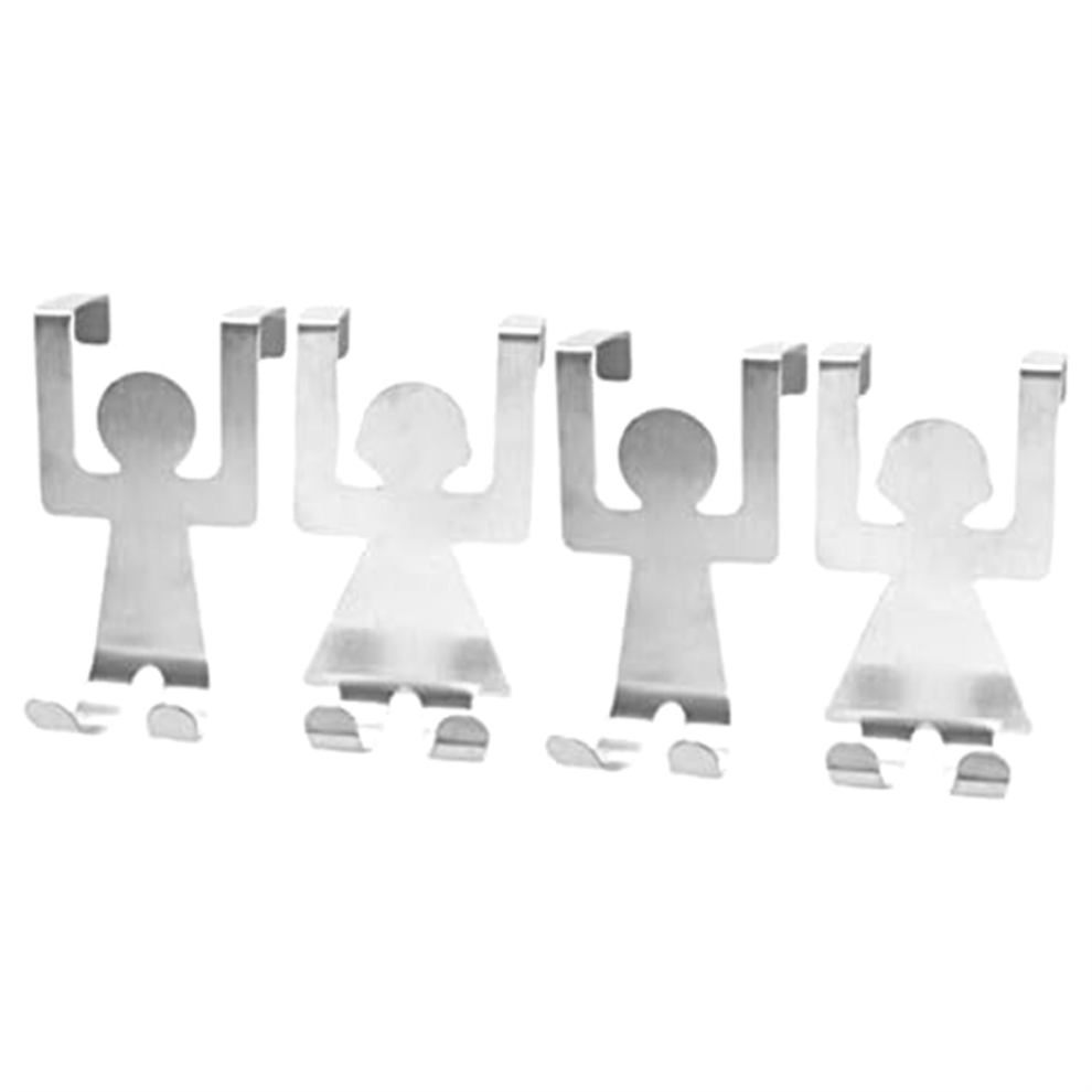 Typecat Figure Hook Decorative Rack Coat Hook 4pcs
