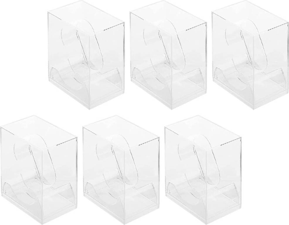 HKHBJS 6pcs Square Watch Storage Box Set