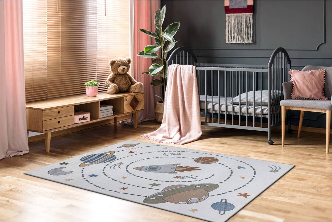 Isabelle & Max Harva Area Rug Gray Rectangle