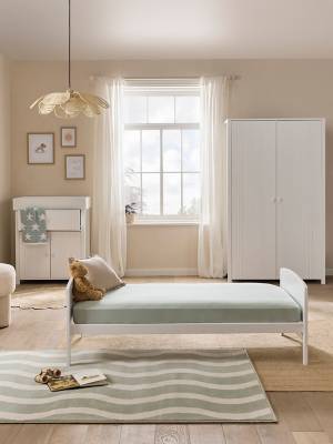 George Rafferty White Cot Bed
