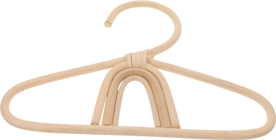 Inoomp 5Pcs Rattan Hanger For Toddler Clothes