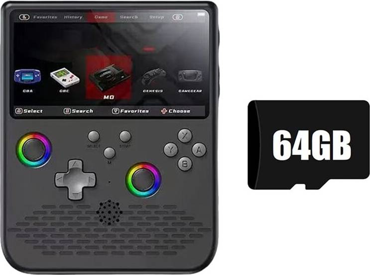 Kepptory H5 Retro Handheld Game Console 5.0 Inch