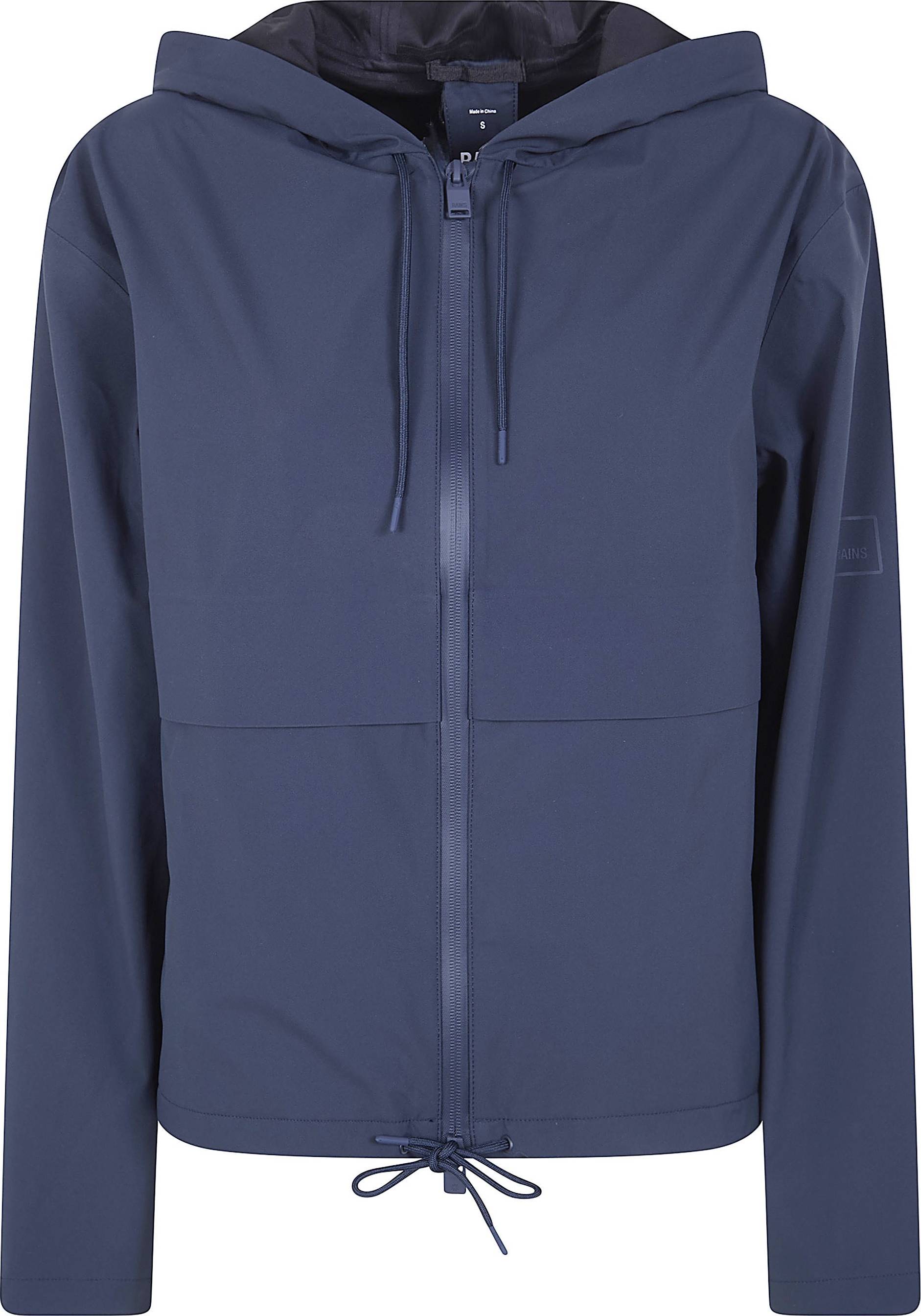 Rains Suva Hardshell Short String Woman Jacket - Blue