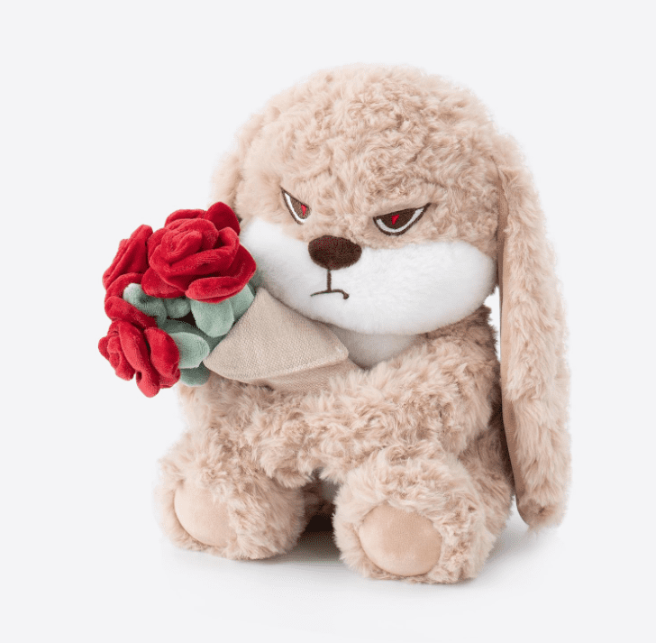 Grumpy Bunny Stuffed Animal Plush Rabbit