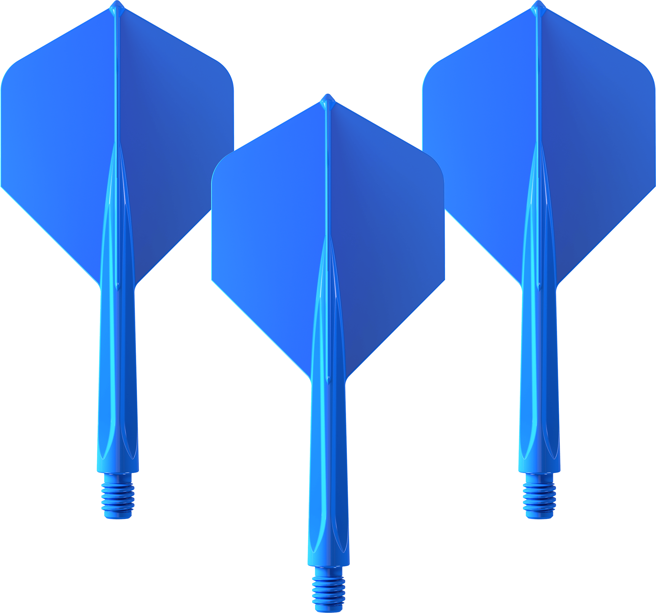 Forge All-In-One Plus Flight Shaft System Medium 3-pack - Blue
