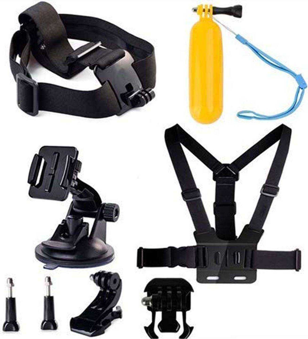 Navitech 8-in-1 Action Camera Kit For Rollei 9s Plus