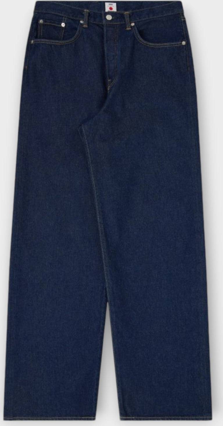 Edwin Wide Jeans Blue Rinsed