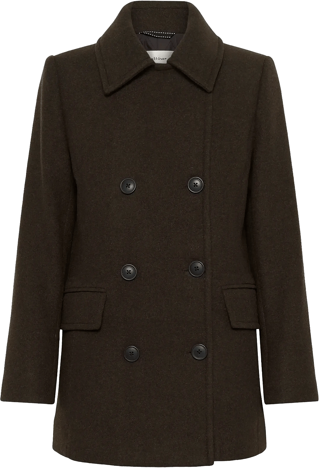 InWear Perryiw Sailor Coat R - Brown