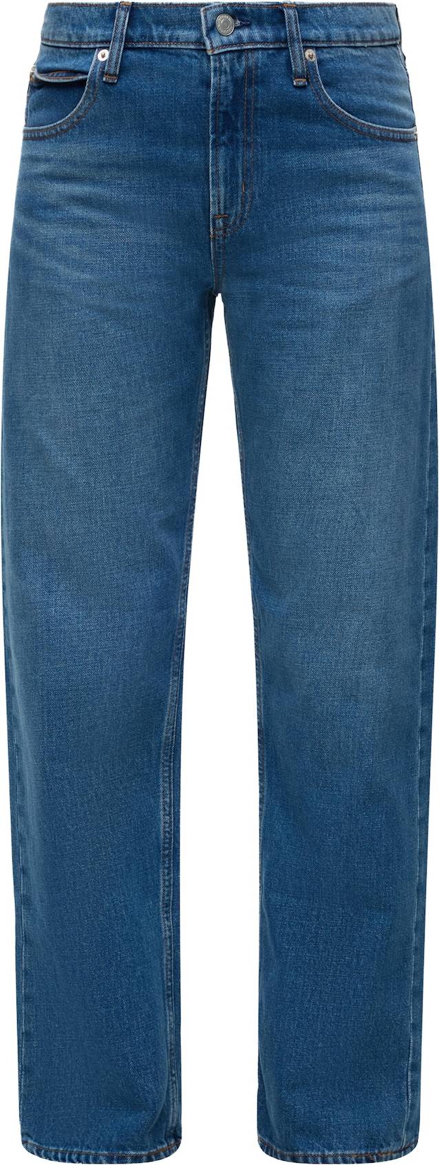 GAP Mid Rise Straight Taper Jeans - Blue