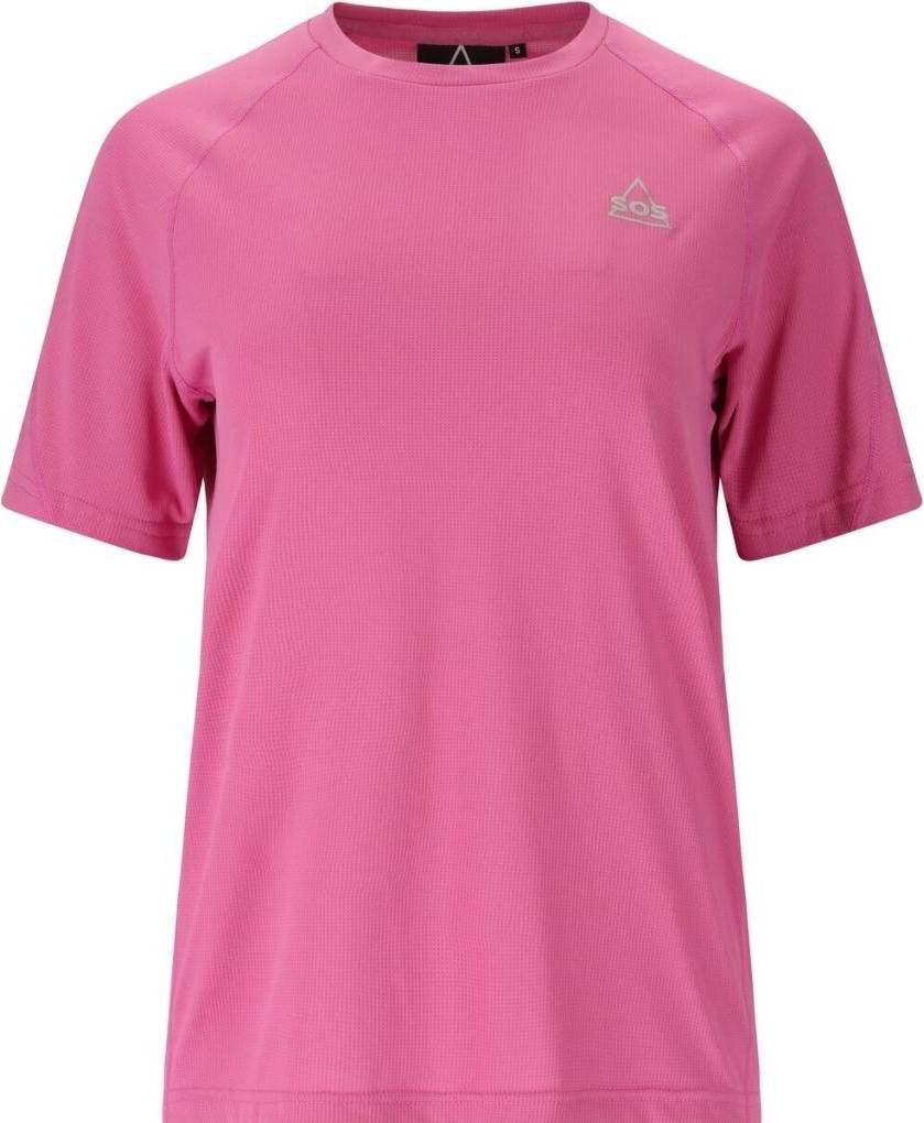 Sos Pillar Tech SS Tee - Rosa