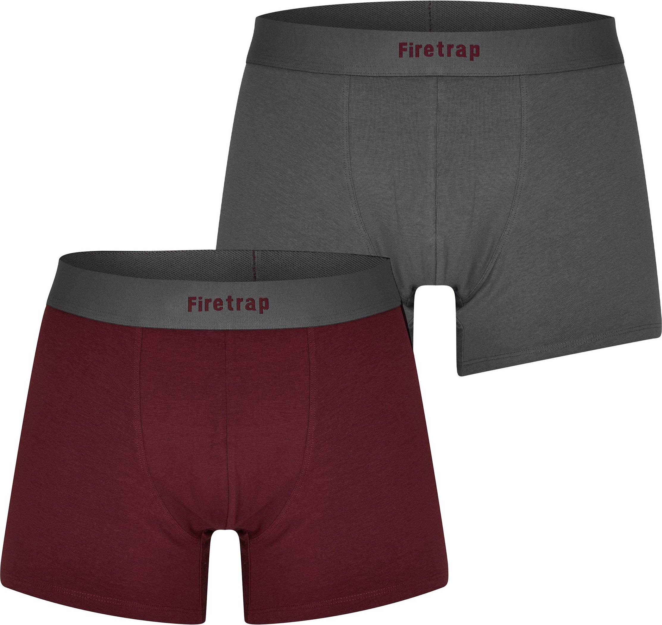 Firetrap 2 Pack Trunks Mens