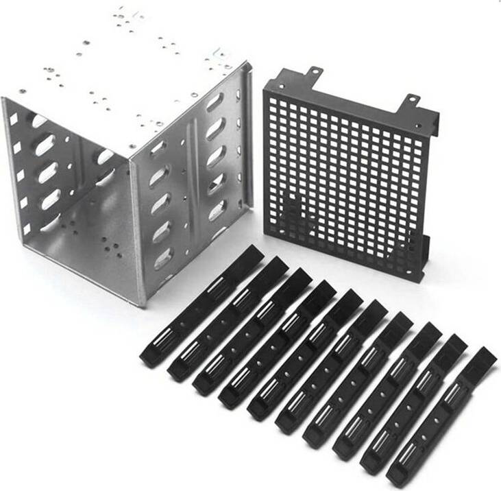 Hdd cage 6pcs 5.25 Inch to 5 X 3.5 Inch HDD Cage Rack