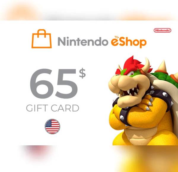Nintendo card Nintendo eShop Card 65 USD Key