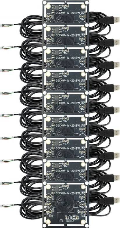 Typecat 9Pcs 100 Degree Camera Module 1MP USB Free Driver
