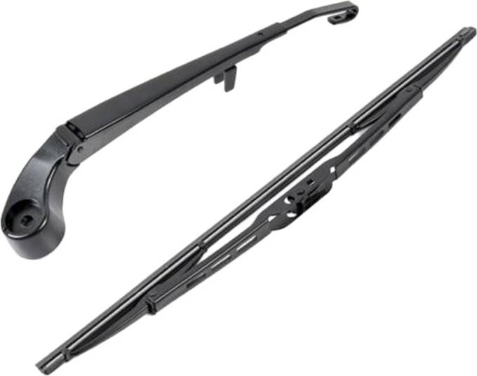 Melitt 2Pcs Car Rear Window Wiper Arm Blade