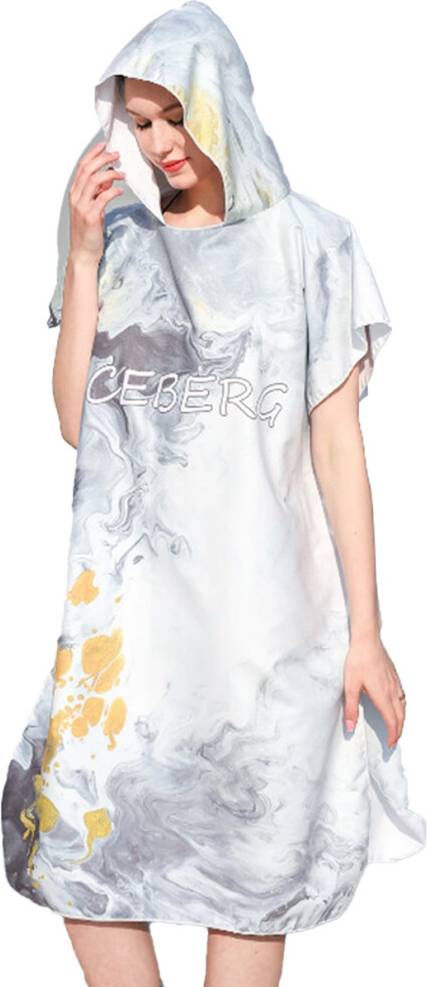 Dry robe changing robe Quick Dry Changing Robe with Hood