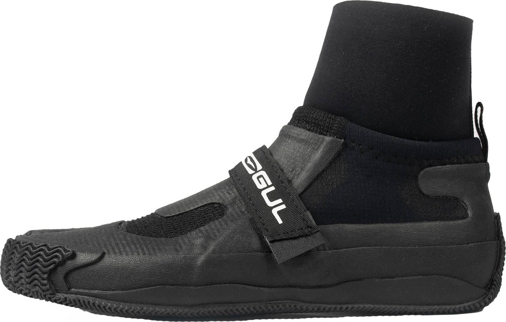 Gul Code Zero Windward Pro 3mm Split Toe Boot - Black