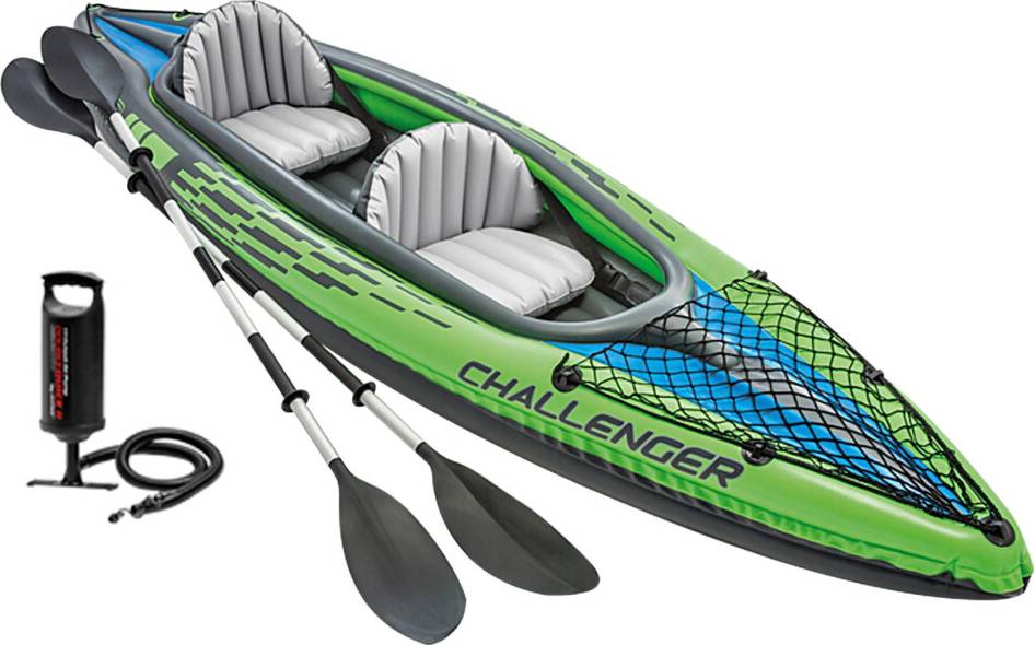 Inflatable kayak 2 person Intex Challenger K2 Inflatable Kayak Set