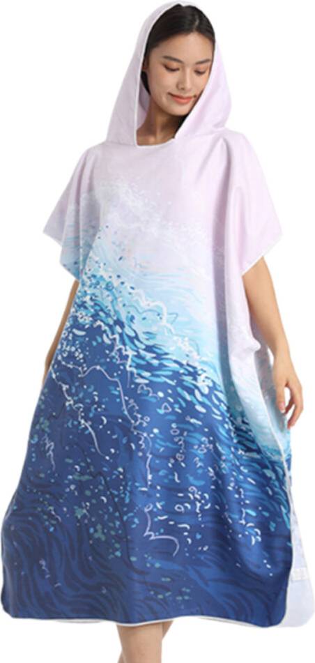 Dry robe changing robe Quick Dry Changing Robe with Hood