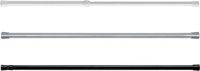 No drill extendable curtain pole Extendable Adjustable Shower Curtain Pole