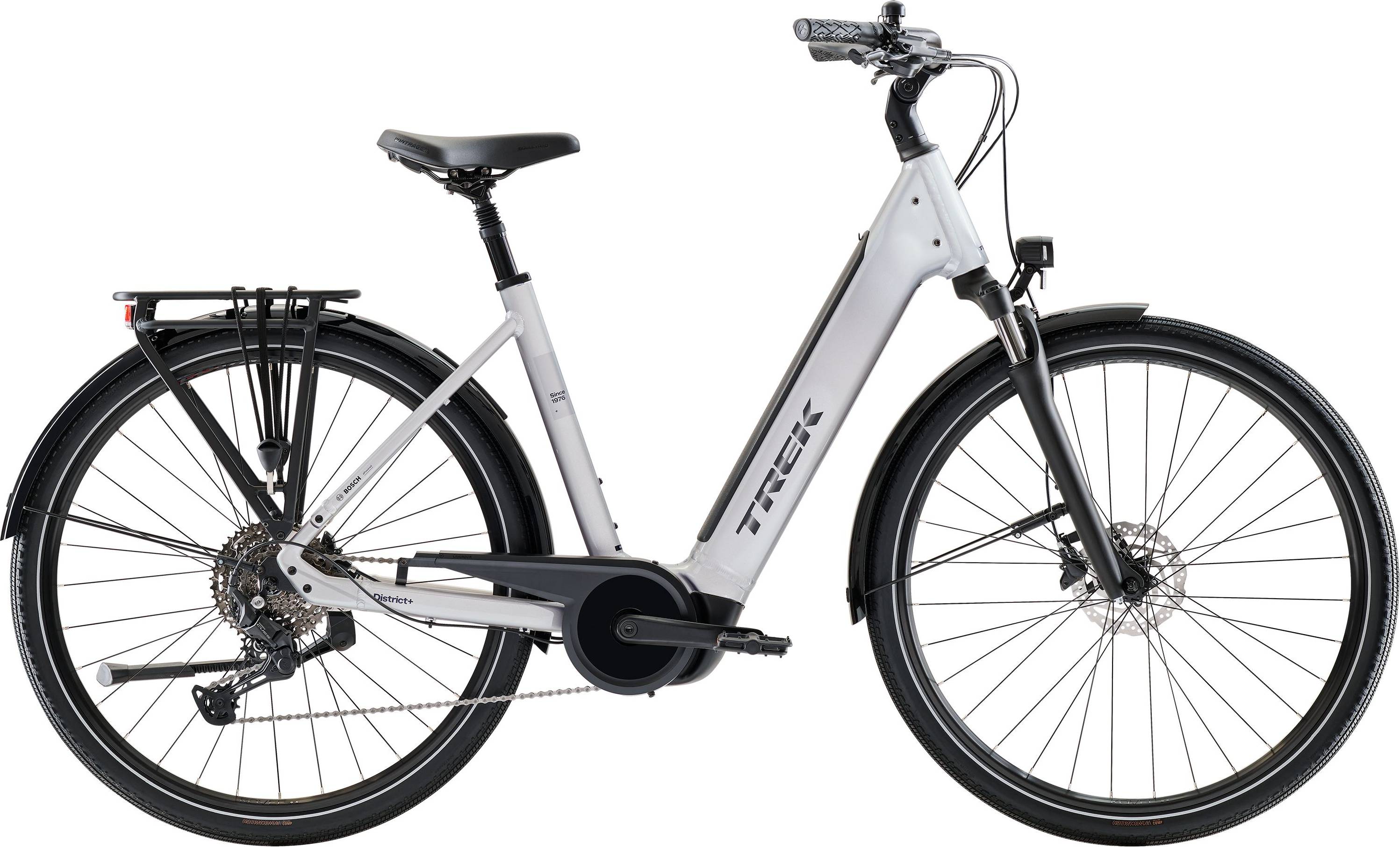 Trek District 4 R10 Low-Step Grå
