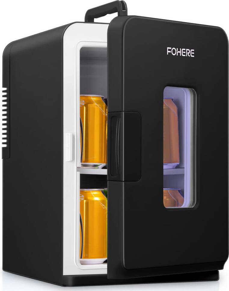 Fohere Mini Portable Small Fridge 15 Liter