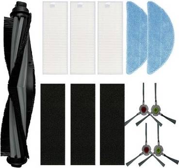 Sodial Replacement Robotic Vacuum Attachments O2u4
