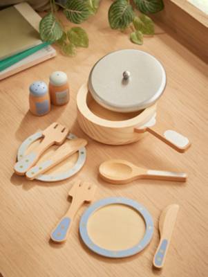Little Worlds Cooking Set Blue