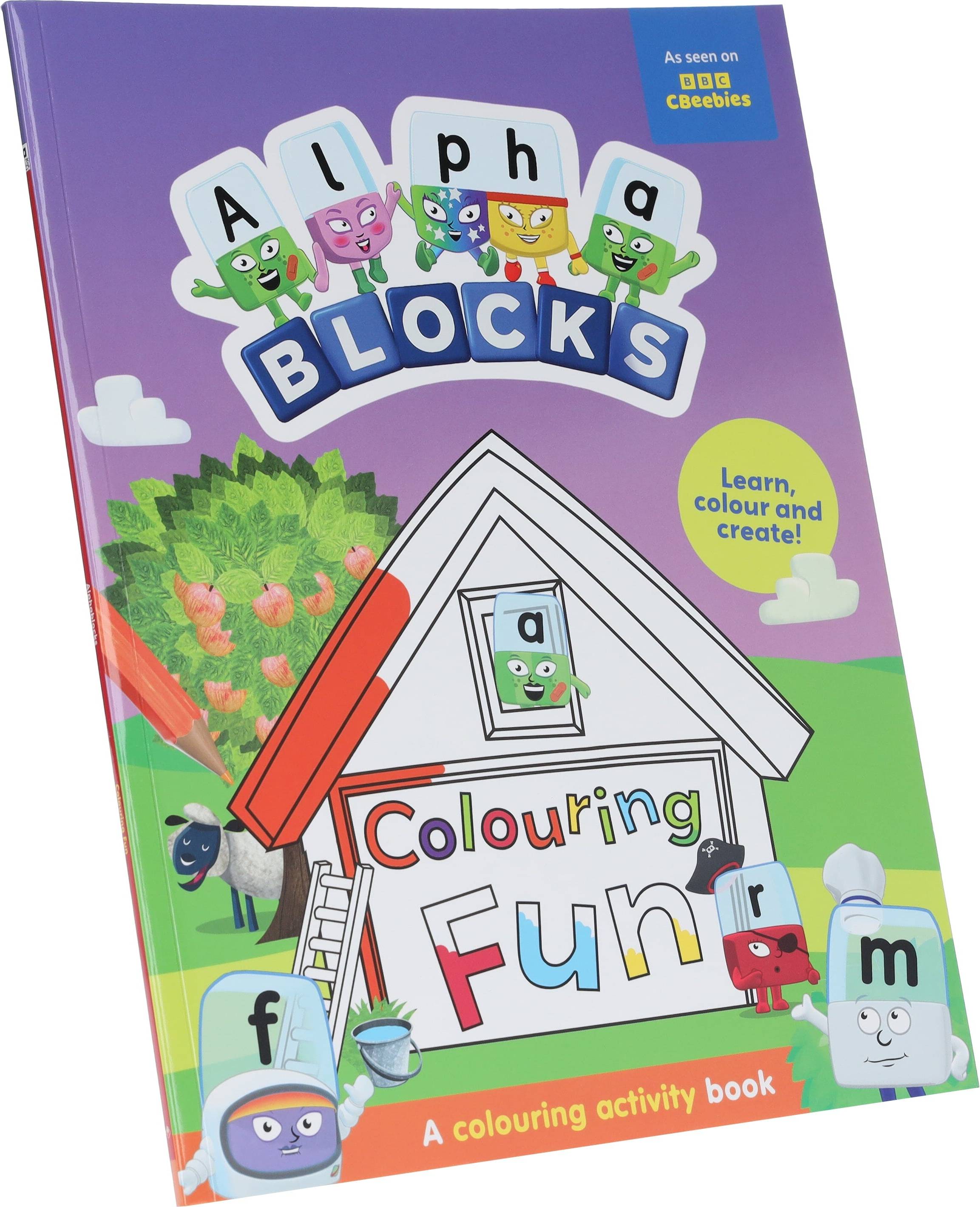Alphablocks Colouring Activity Book