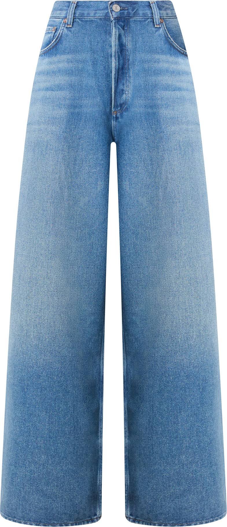 Agolde Jeans Anchos Rounded Baggy - Azul
