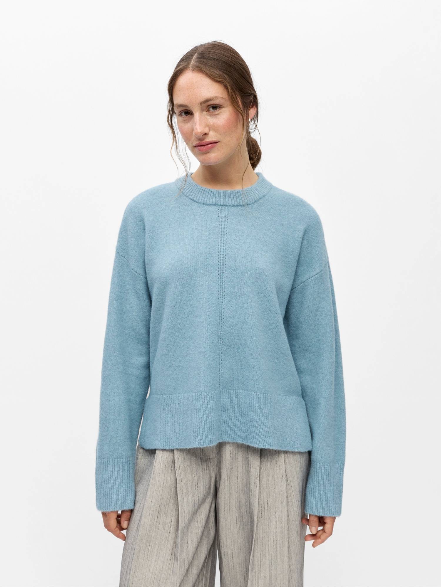 Object Juno Sweater Blue