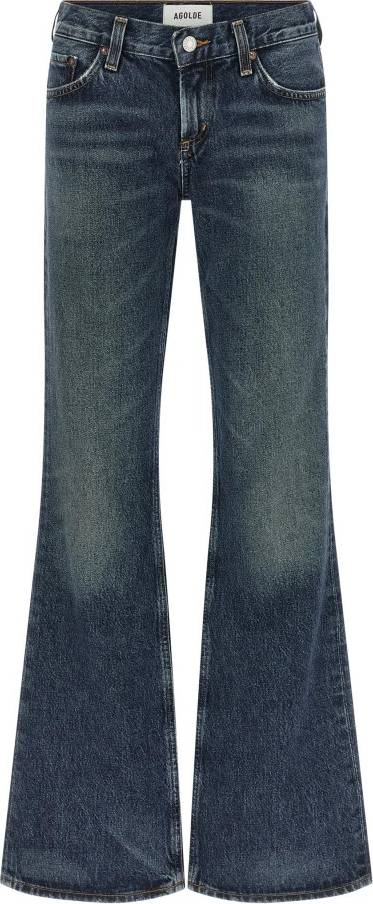 Agolde Low Rise Boot Jean Combination - Blue