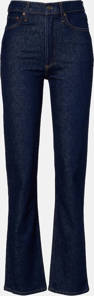 Agolde High-Rise Straight Jeans - Kelly