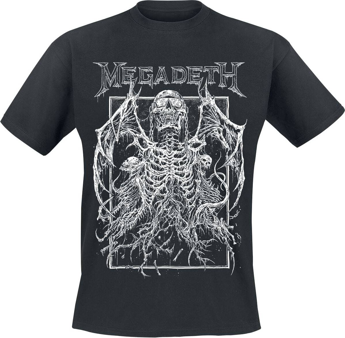 Megadeth T-shirt Rising - Sort