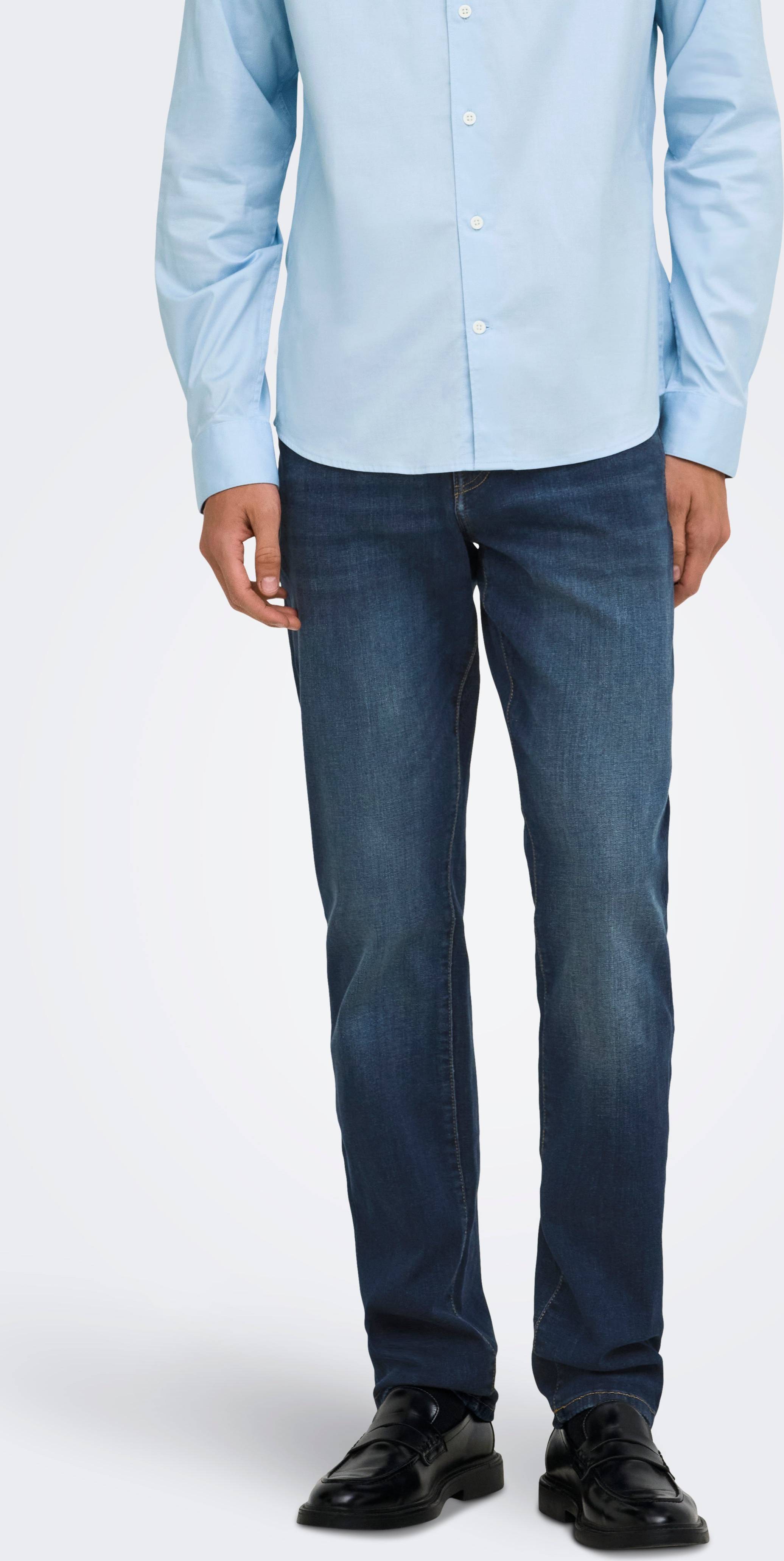 Only & Sons Mid Rise Regular Fit Jeans 36/32