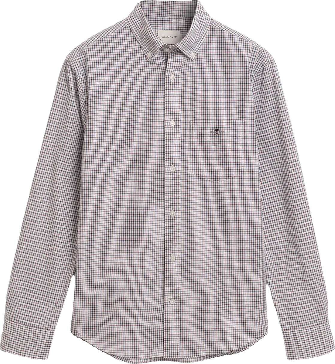 Gant Reg Classic Poplin Micro Check - Multi/patterned