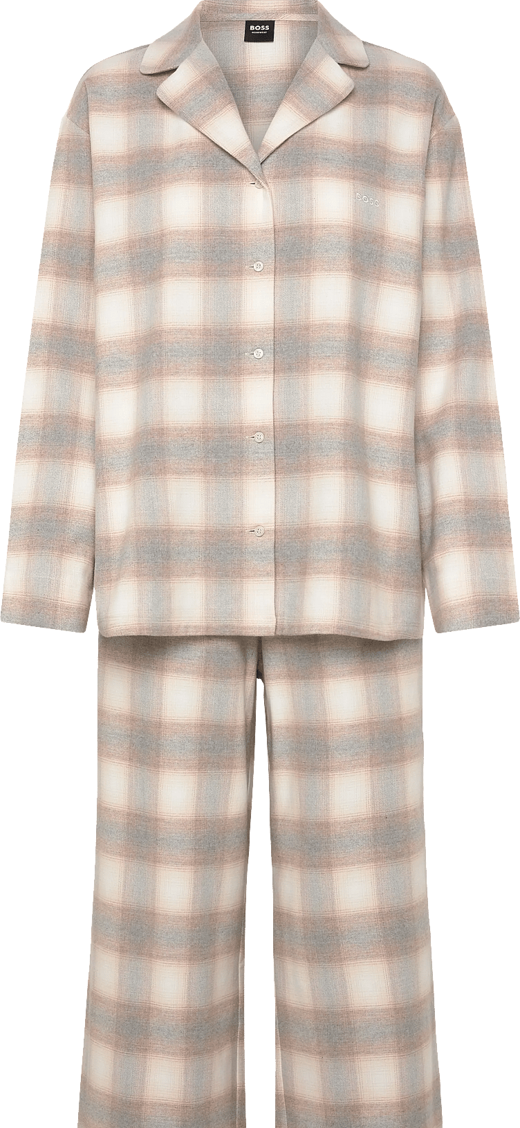 BOSS Winter White Pyjama - Multi/patterned
