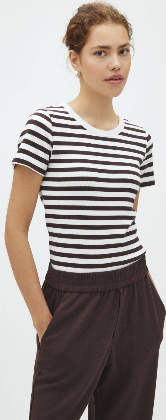 mbyM T-shirt Java Stripe