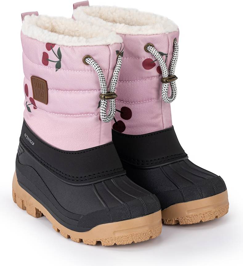 Kuling skor Barnskor Kuling Vinterstövlar Pink Cherry Rosa