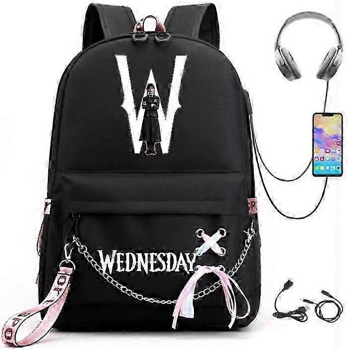 Wednesday Addams School Backpack - Multicolour