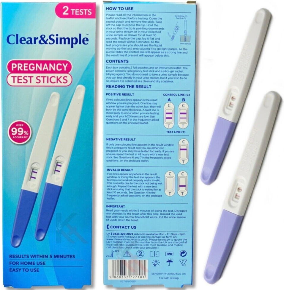 Pregnancy Test Sticks Accuracy Kit