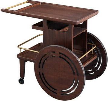 Authentic Models Trolley Brown Rullebord