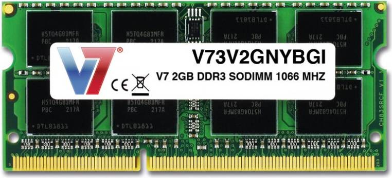 V7 Memory RAM Module 2 GB 1066 MHz