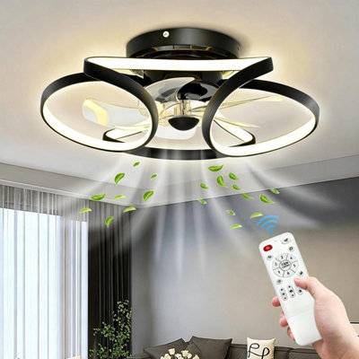 B&Q Led Ceiling Fan With Light Remote