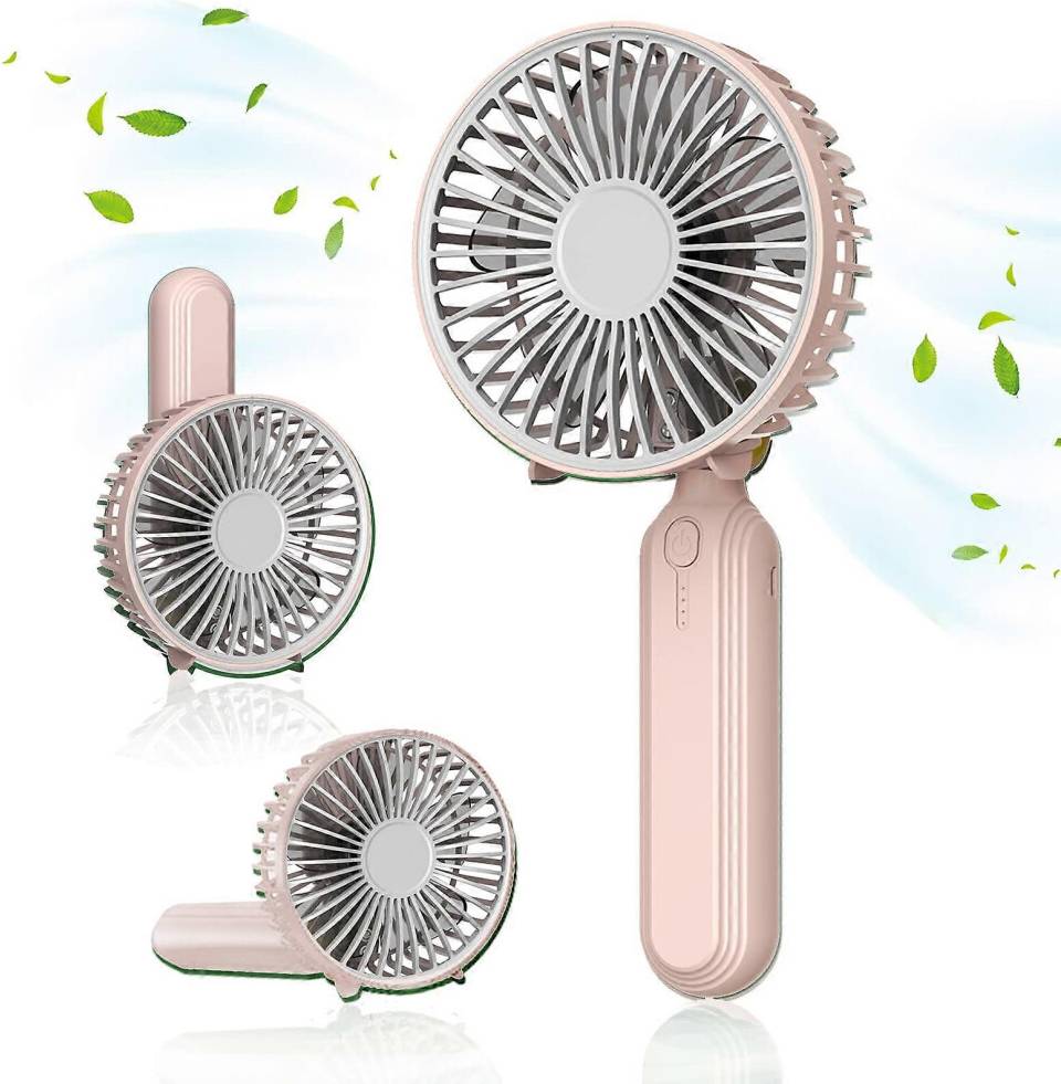 Kikidex Mini Portable Handheld Foldable Fan