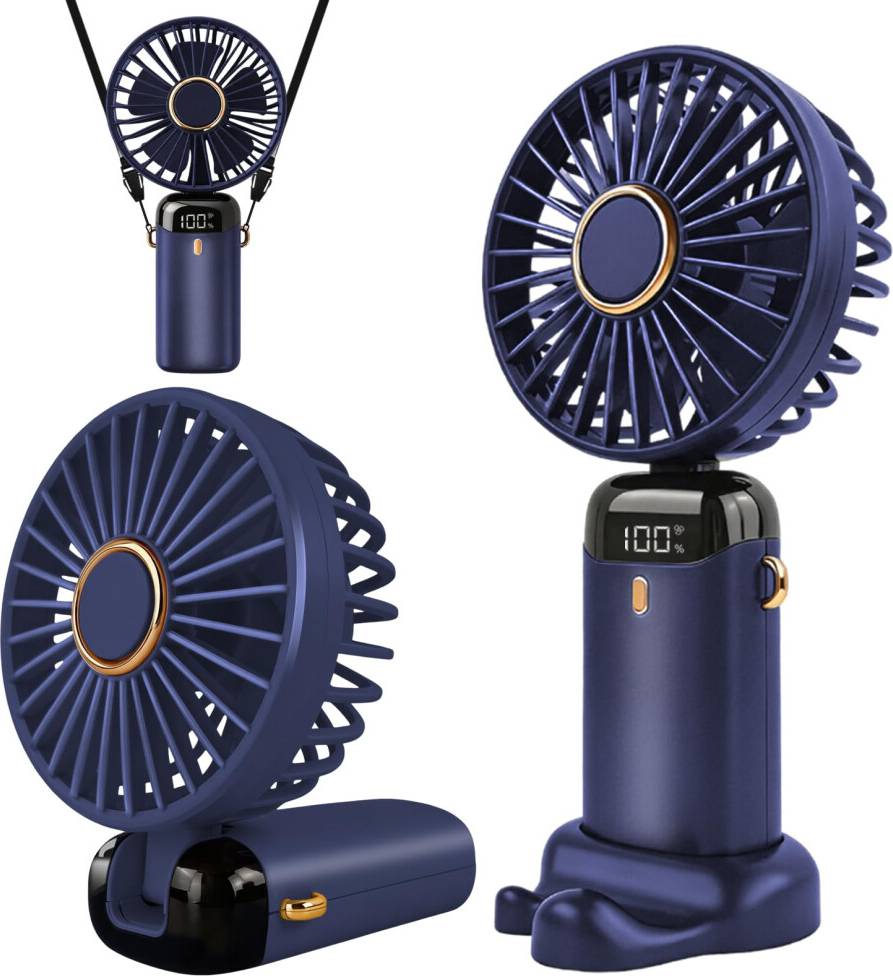 JSD oin Handheld USB Rechargeable Handheld Handheld Fan