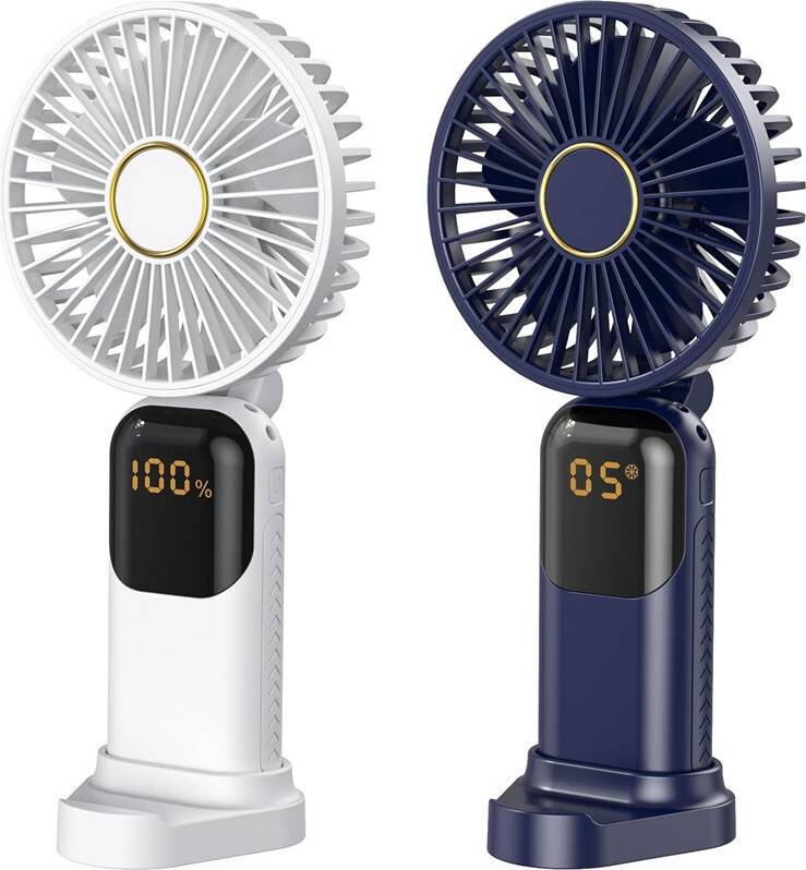 STOYOTU Handheld Rechargeable Mini Foldable Fan
