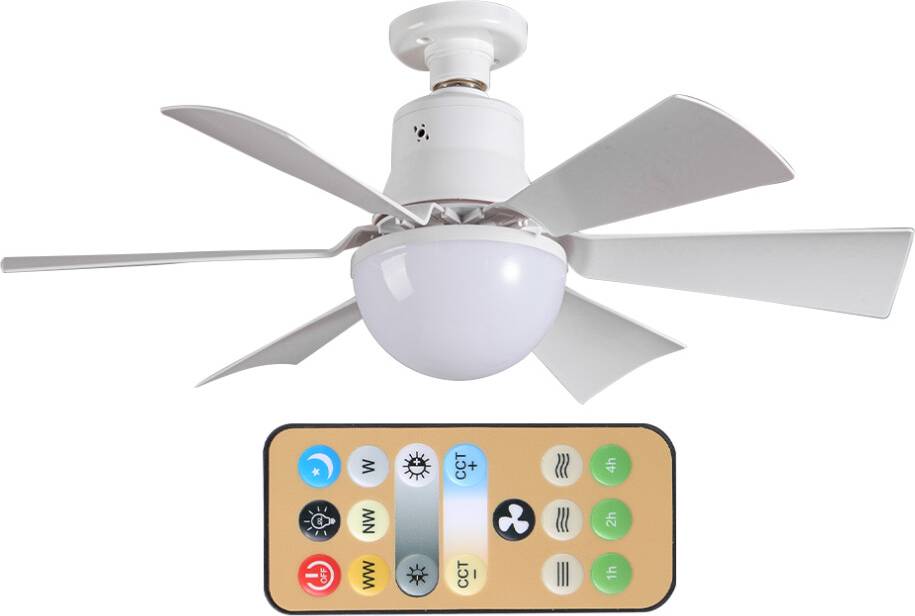 YETP Star Ceiling Fan Light With Remote Control